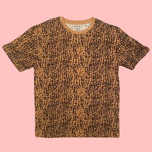 Cheetah print t-shirt (M)